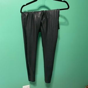 THE Spanx leather look leggings